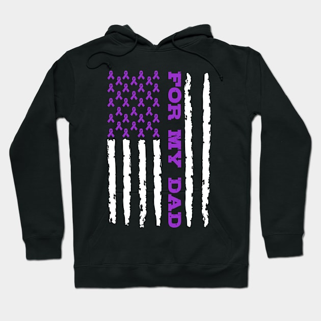 Alzheimers Dad Hoodie by mikevdv2001